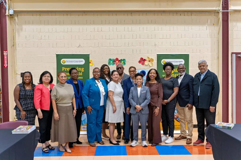 Speaker Emerita Adams was warmly welcomed by CEO/Executive Director Angalie Dasai and Chief Financial
Officer Ligaya Decastro, alongside Senior Educational Director Hestelle Nichols and
Educational Directors Tashoy Saddler, Traceyann Essien, Chanell Bryan, and Maria Suarez.