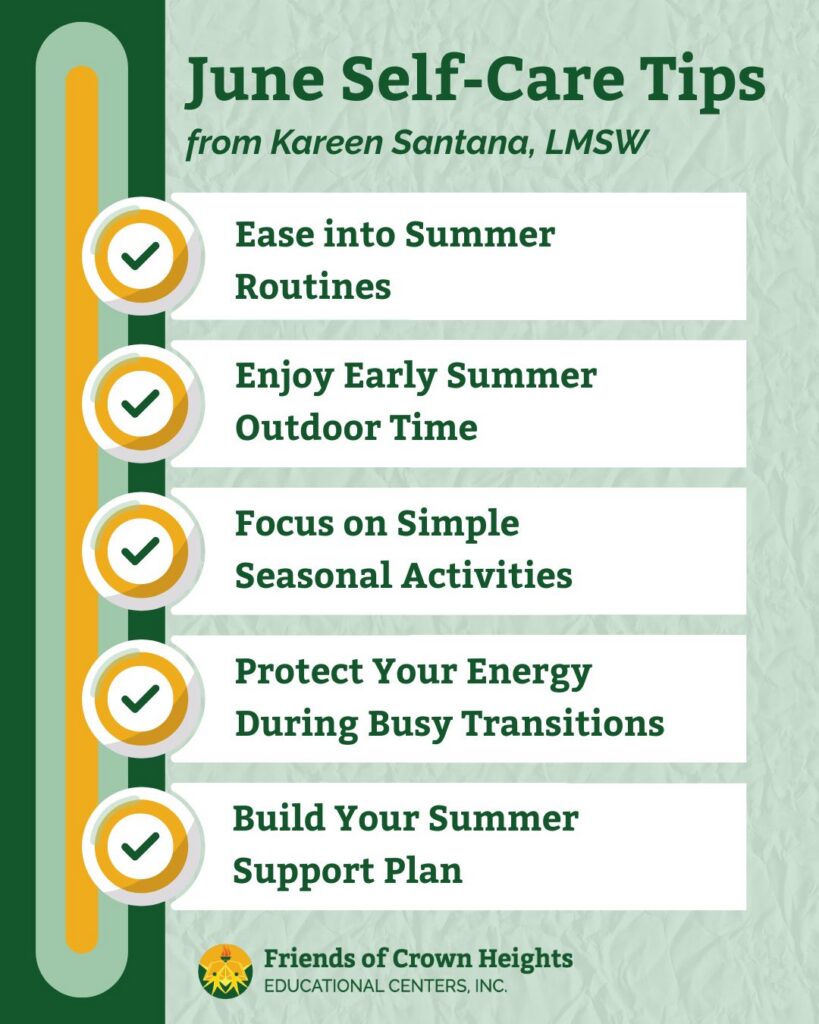June Self-Care Tips
