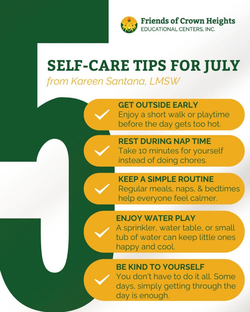 July Self-Care Tips