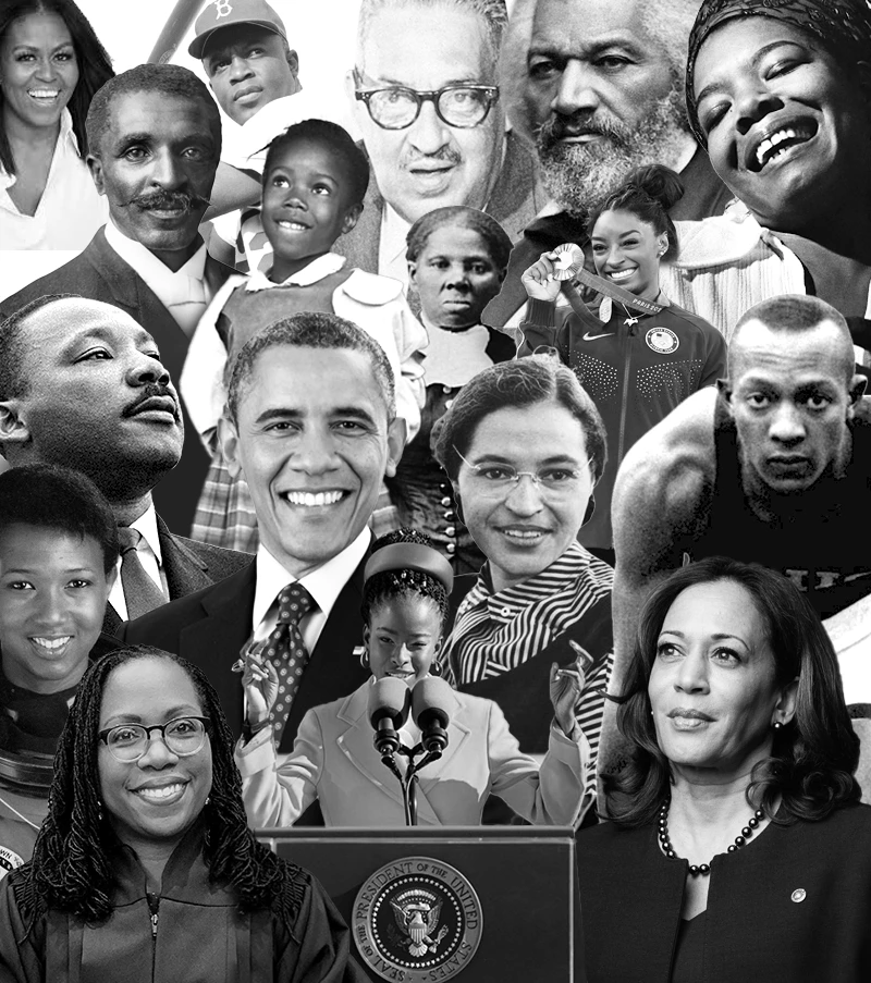 Black History Month Collage