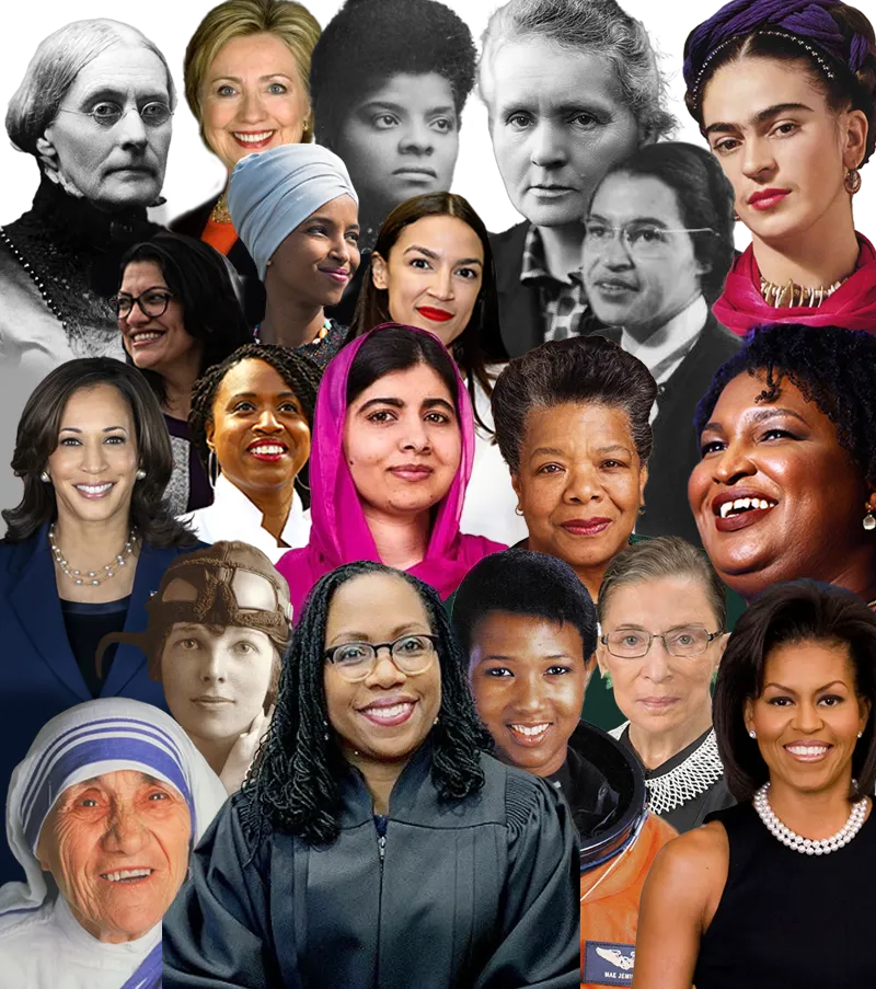 Women's History Month Collage